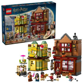 Constructor LEGO Harry Potter Diagon Alley: Quality Quidditch? Supplies and Florean Fortescue's Ice Cream Parlour